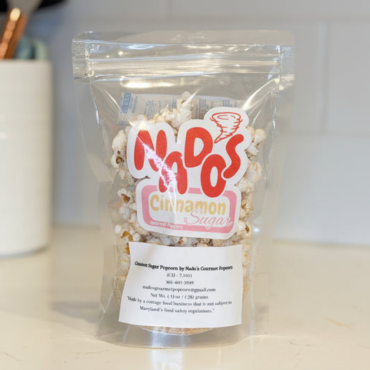 Gourmet Cinnamon Sugar Popcorn (small)