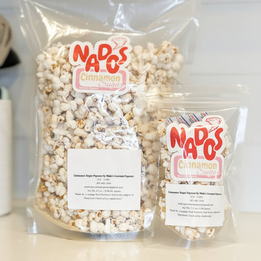Gourmet Cinnamon Sugar Popcorn (large)
